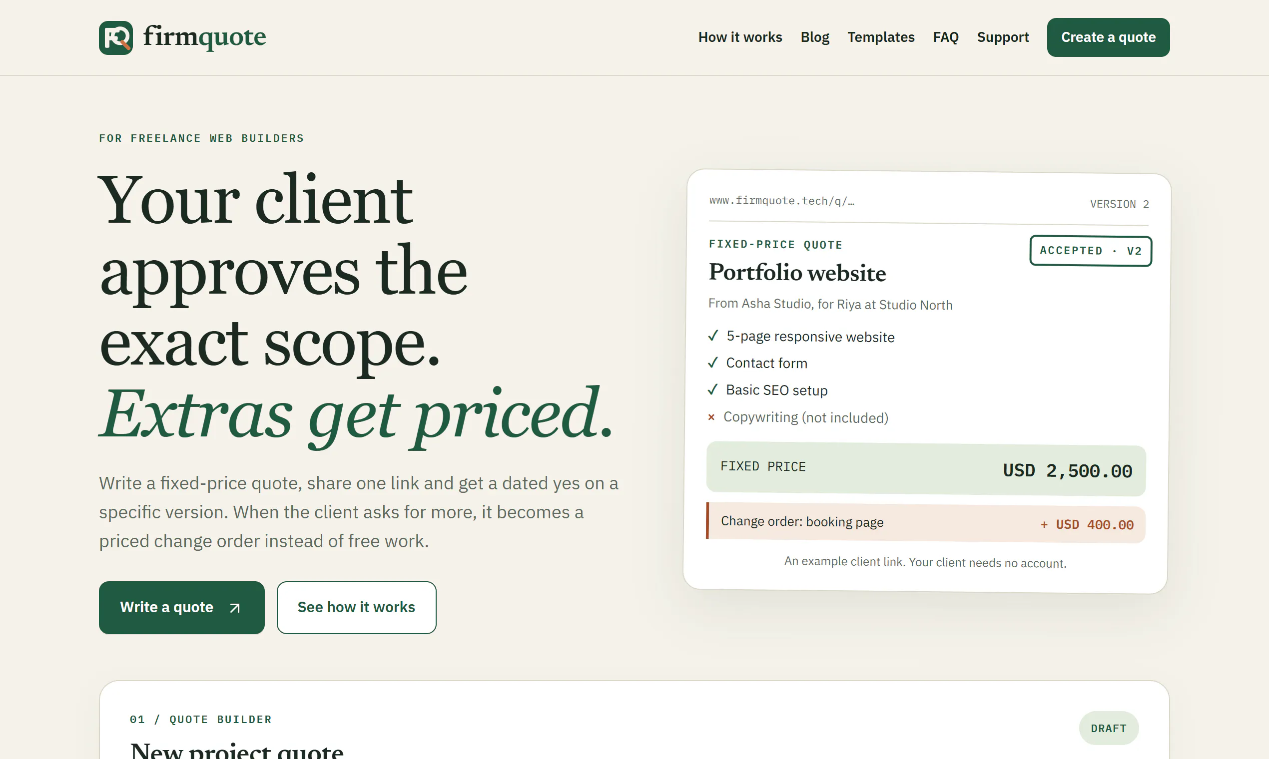 FirmQuote gallery image