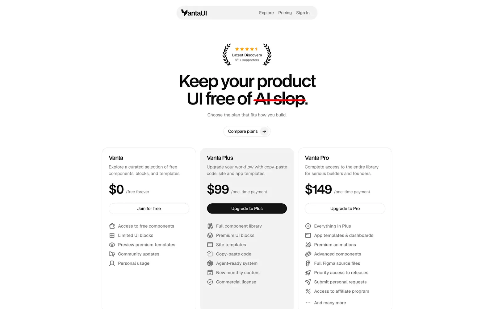 VantaUI screenshot 4