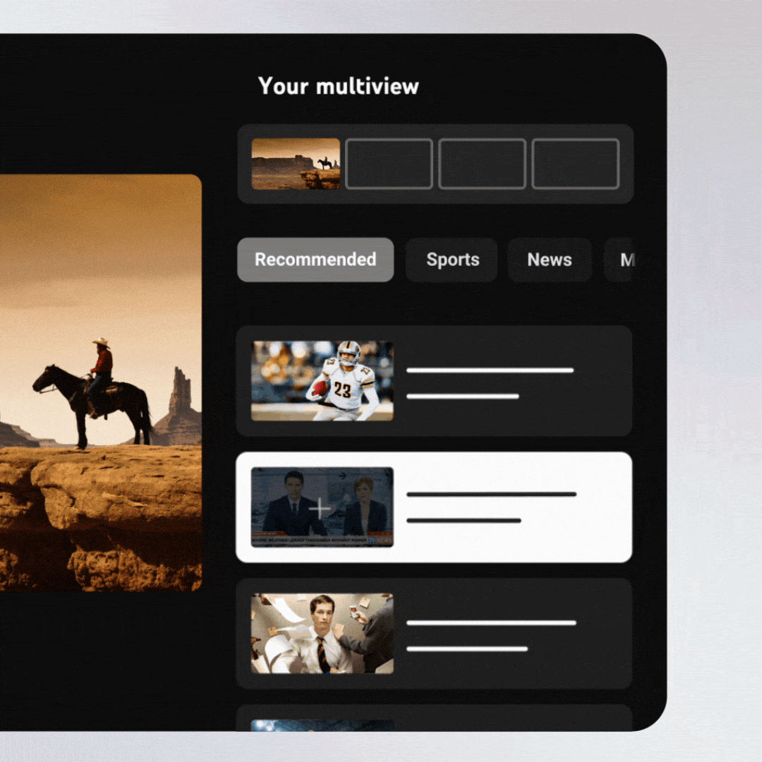 YouTube TV Custom Multiview gallery image