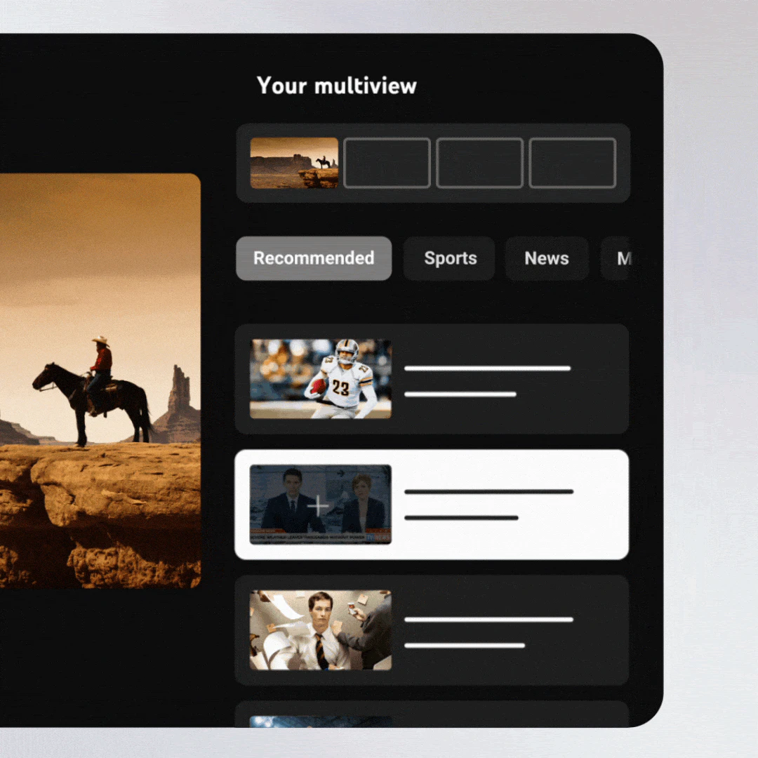 YouTube TV Custom Multiview screenshot 2