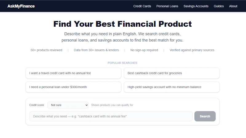 AskMyFinance screenshot 3