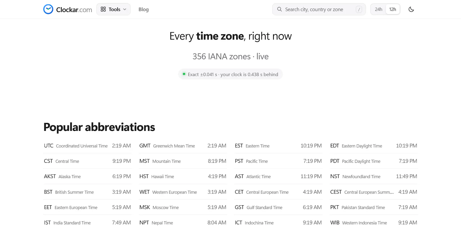 Clockar screenshot 11