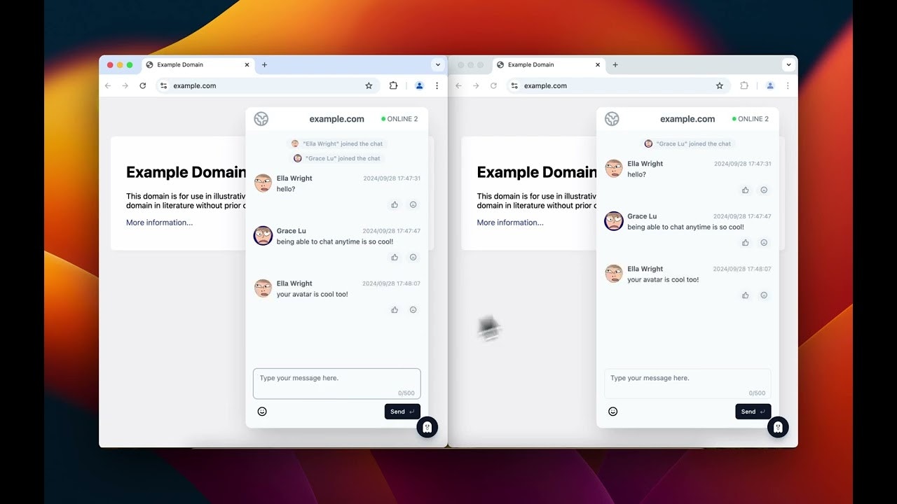 WebChat gallery image