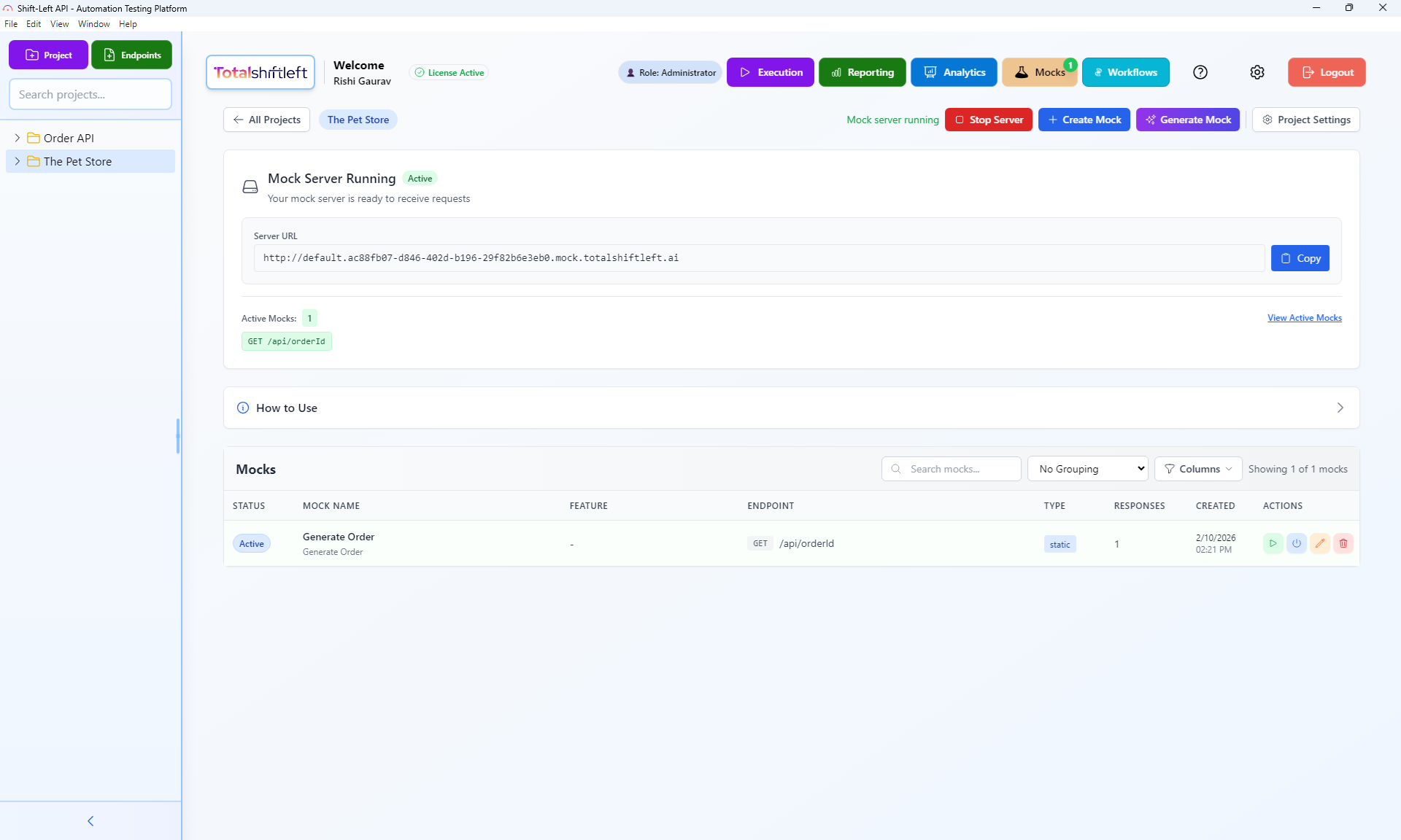 Shift-Left API - Screenshot 4 showing product features and functionality