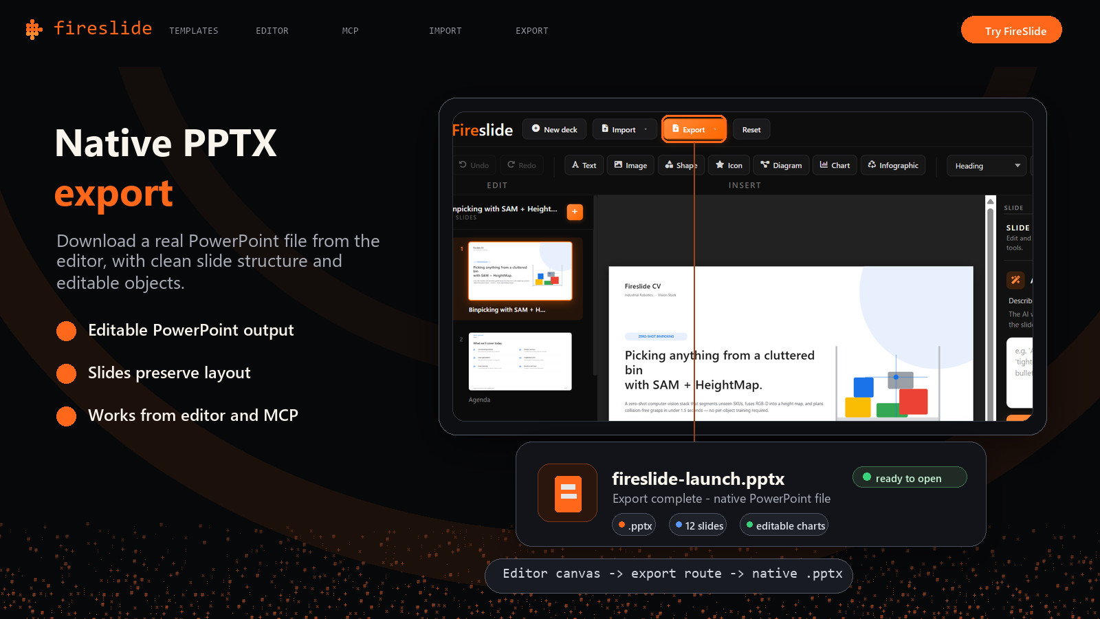 Fireslide gallery image