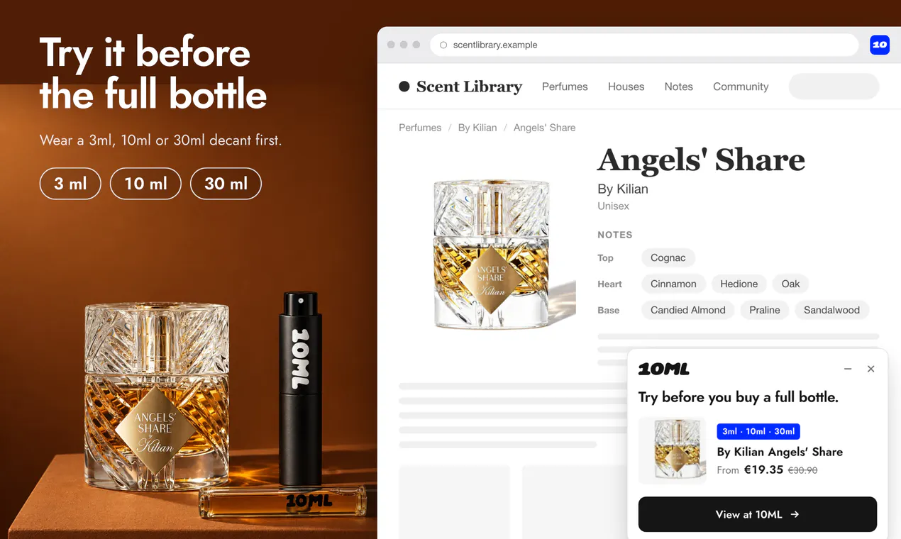 10ML Perfume Finder gallery image