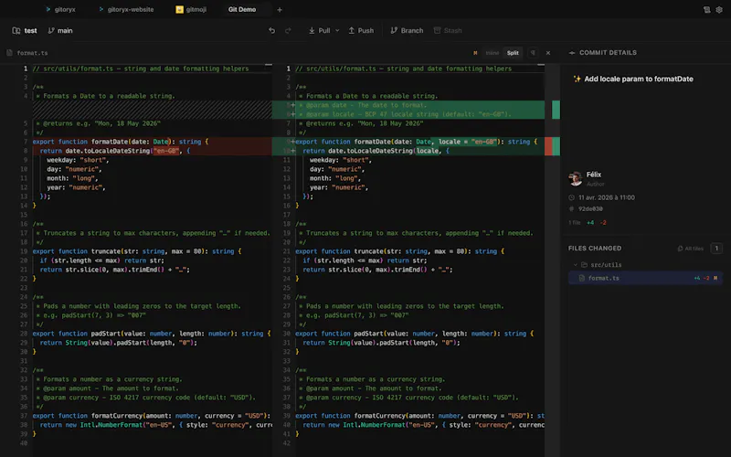 Gitoryx screenshot 2