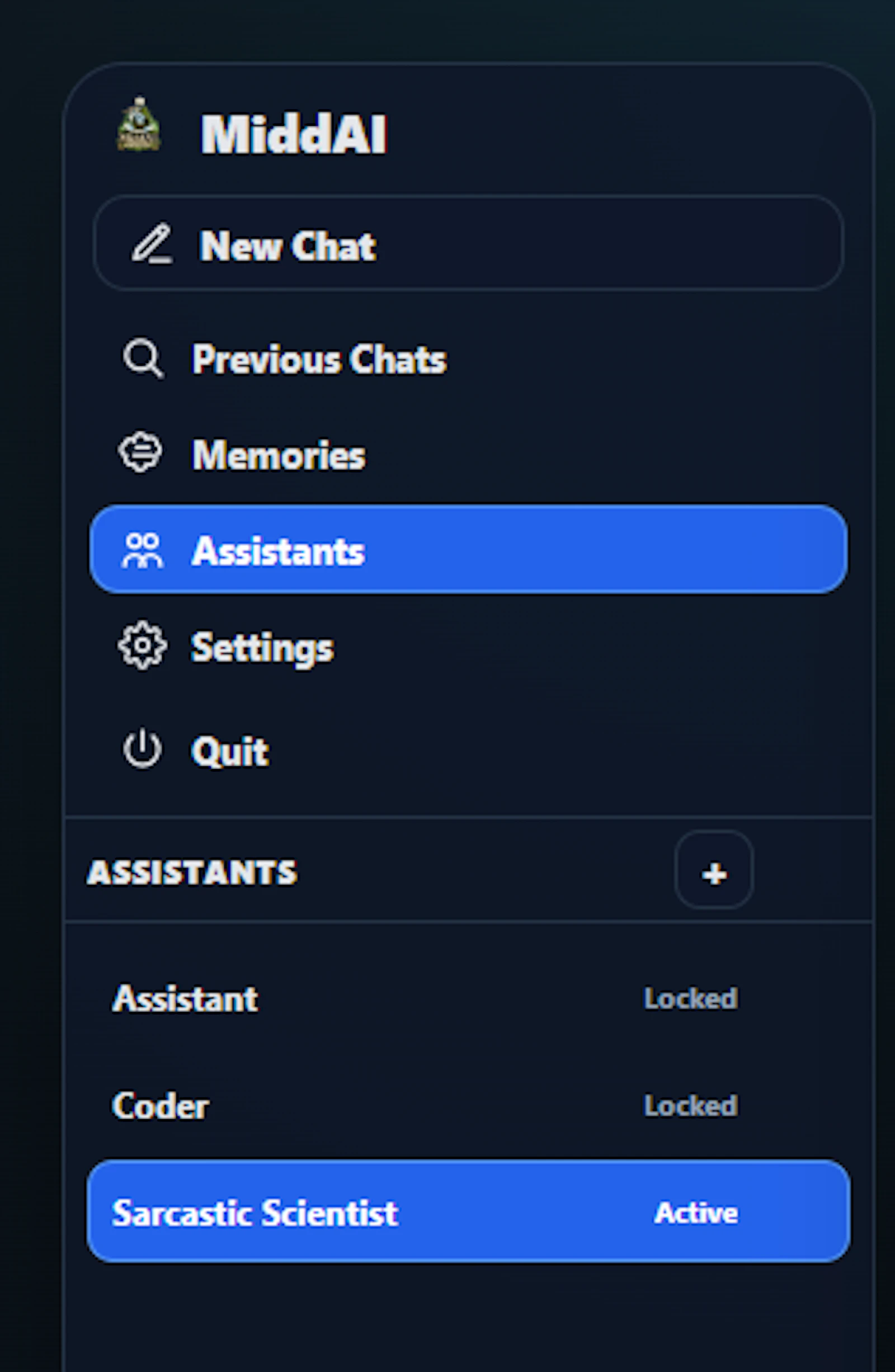 MiddAI - Free - Private - Userfriendly screenshot 2
