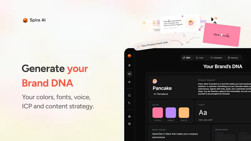 Spira for Product Hunt Makers screenshot 4