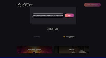 My Motion gallery image