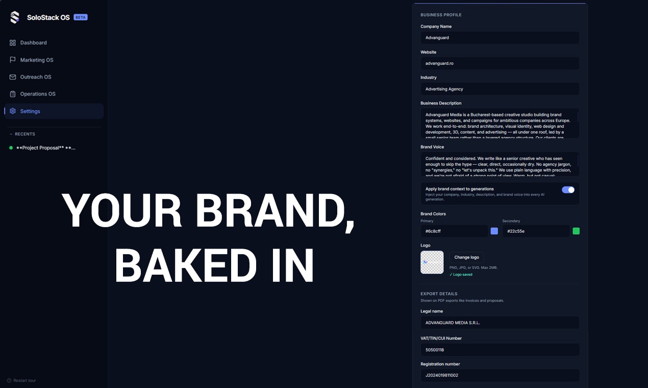 SoloStack OS gallery image
