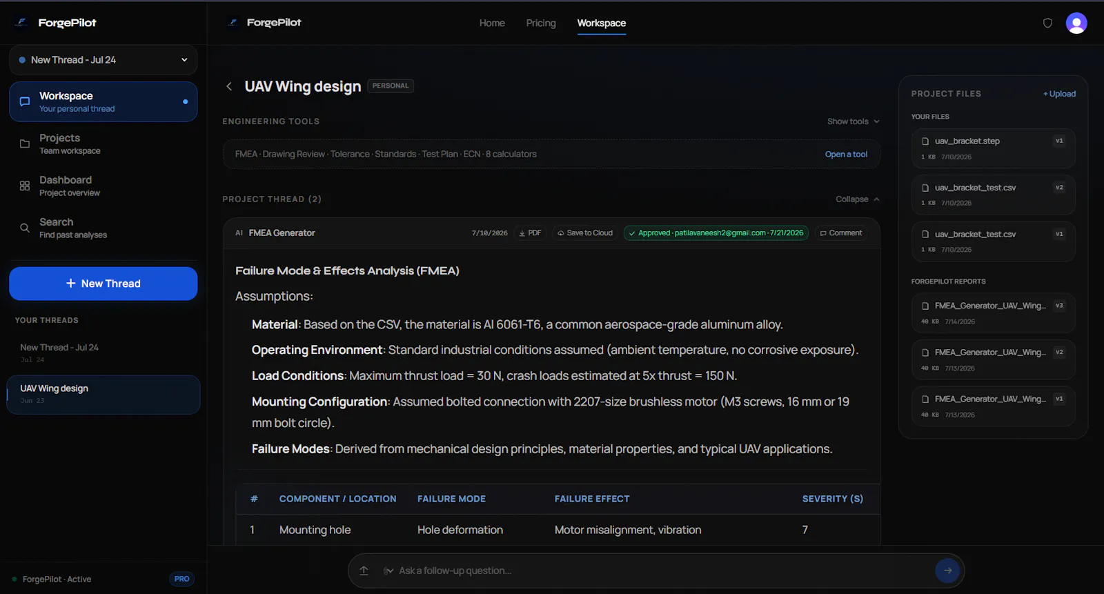 ForgePilot screenshot 3