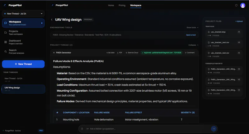ForgePilot screenshot 3