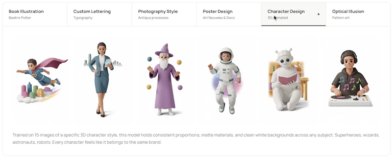 Ideogram Custom Models screenshot 2