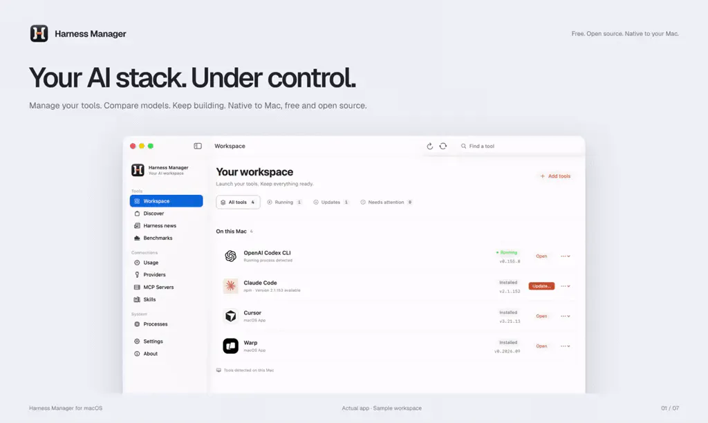 Harness Manager screenshot 1