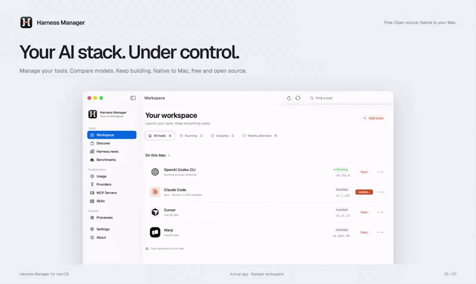 Harness Manager screenshot 1 (video preview)