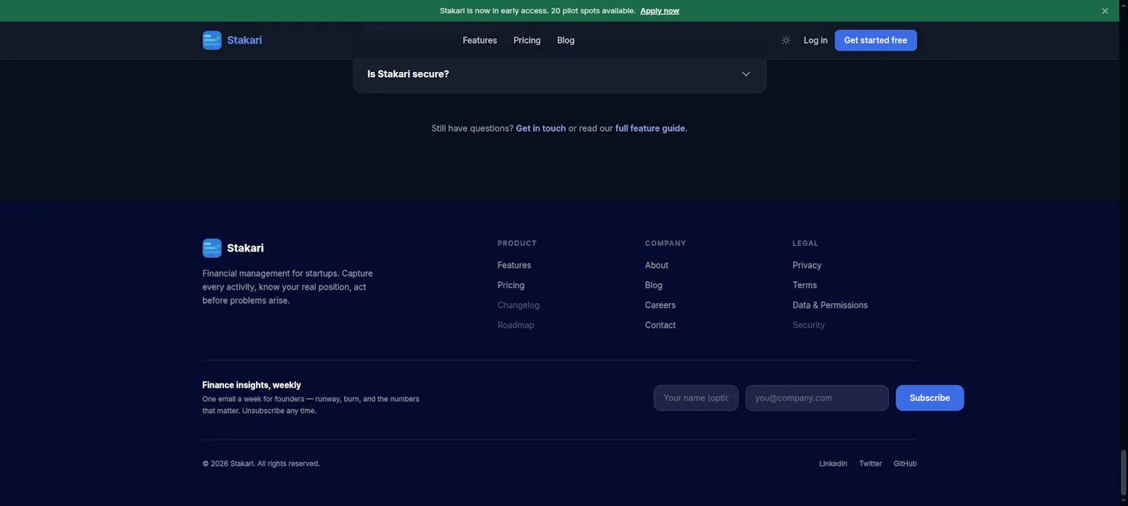 Stakari screenshot 2