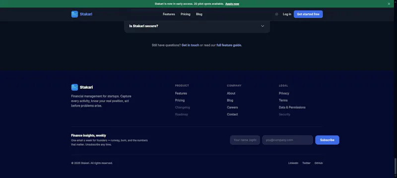 Stakari screenshot 2