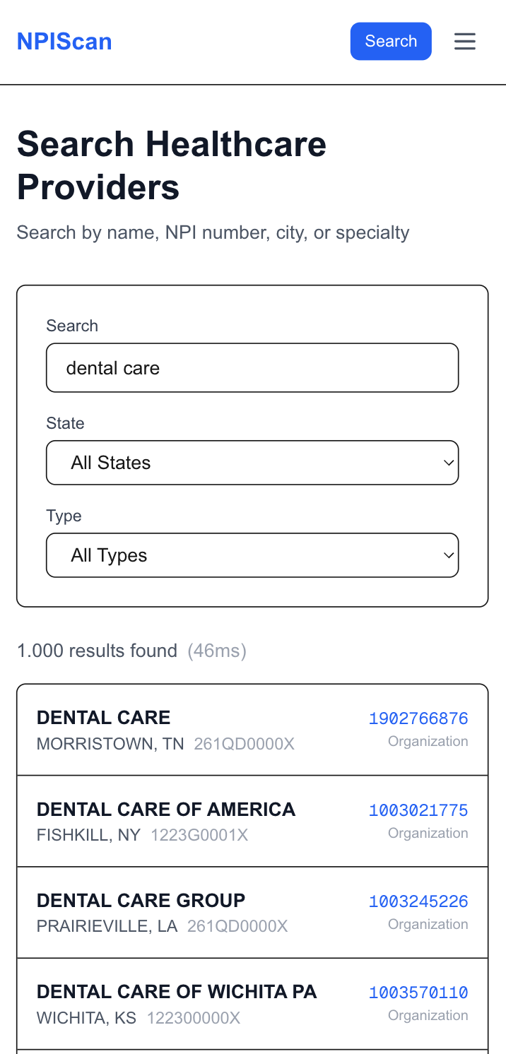 NPIScan gallery image