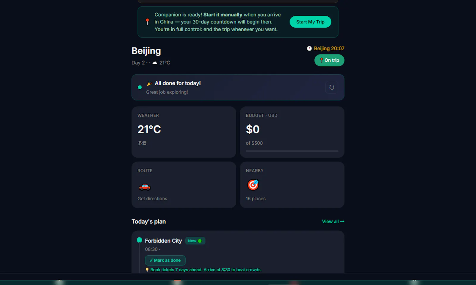 ChinaWander: AI Trip Planner for China   screenshot 4