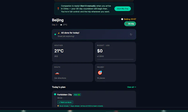 ChinaWander: AI Trip Planner for China   screenshot 4