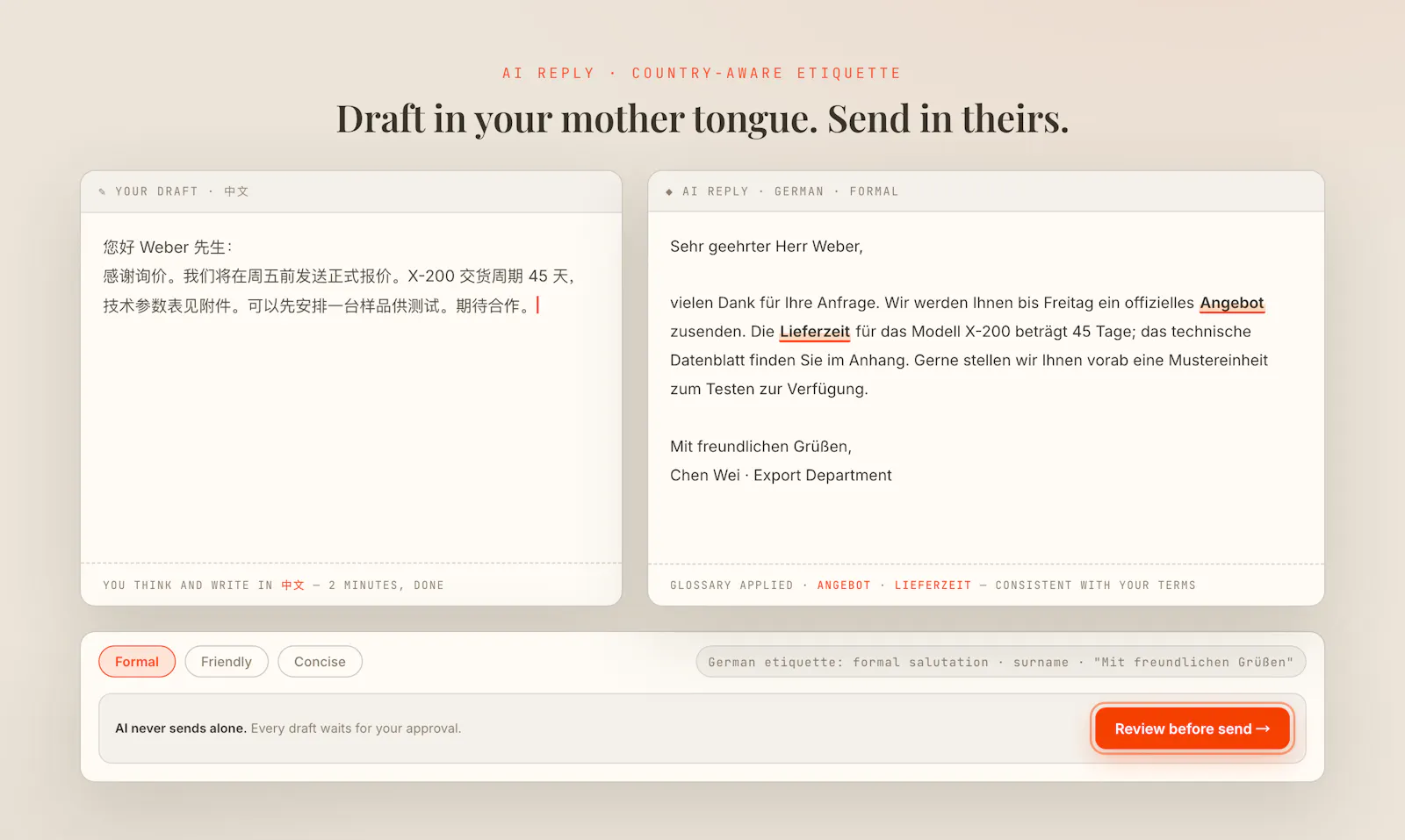 BabelMails screenshot 5