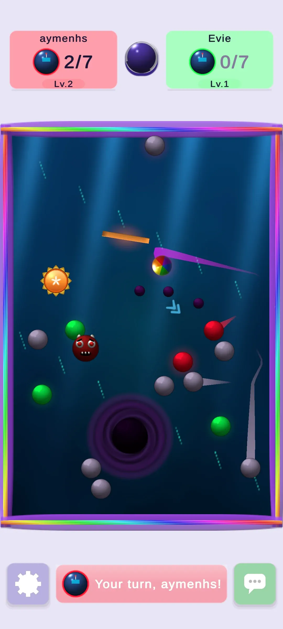 Blingball billard battle game 截图