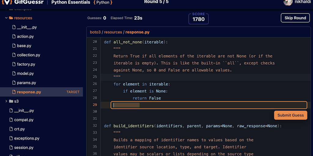 GitGuessr: Kod Okuma ve Anlama Becerilerini Oyunla Geliştir