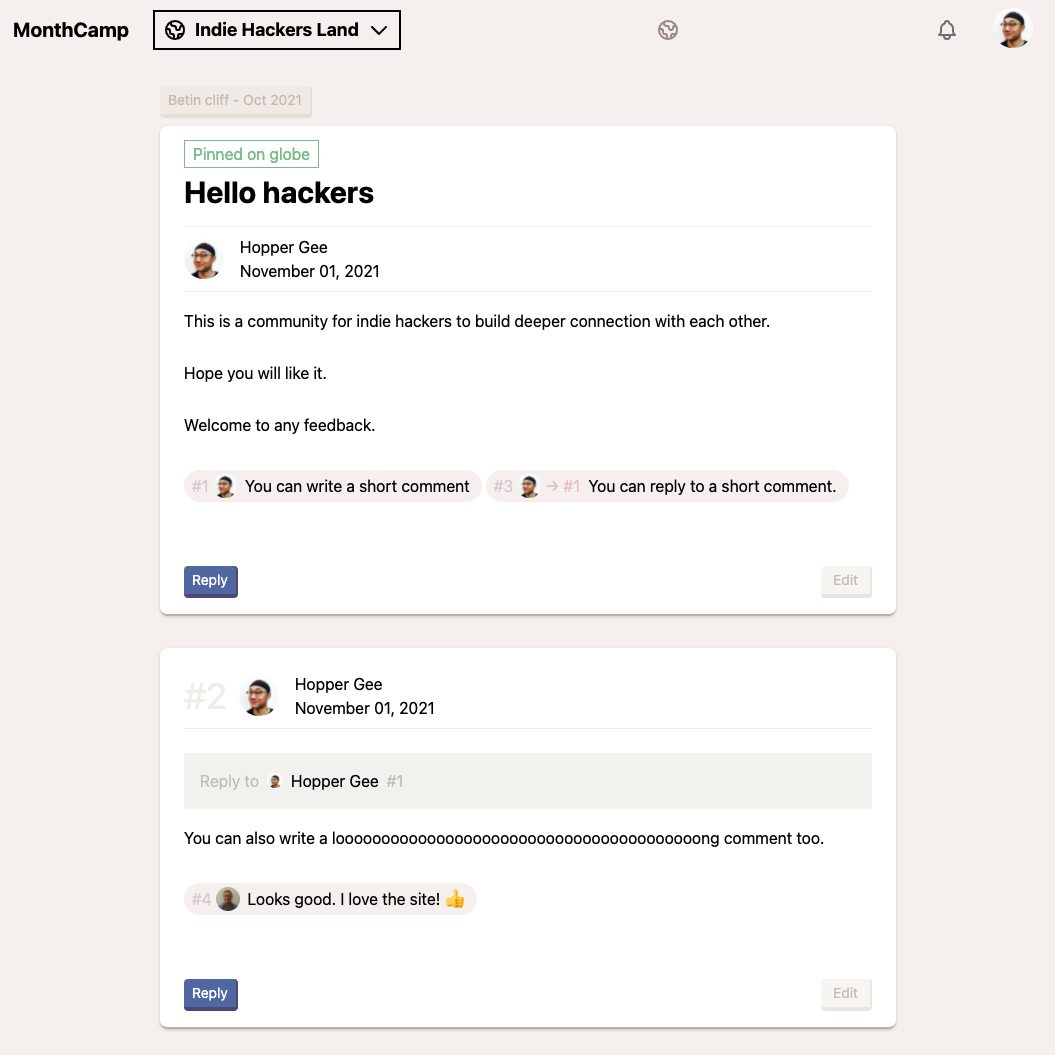 MonthCamp gallery image