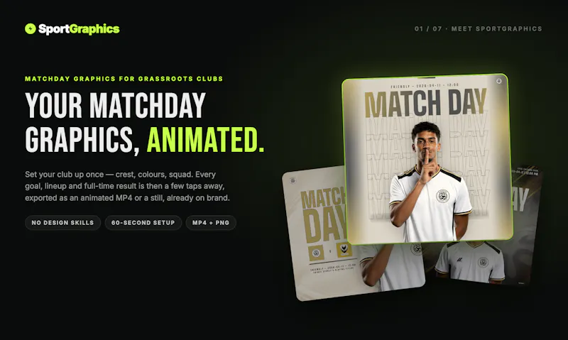 Sportgraphics screenshot 2