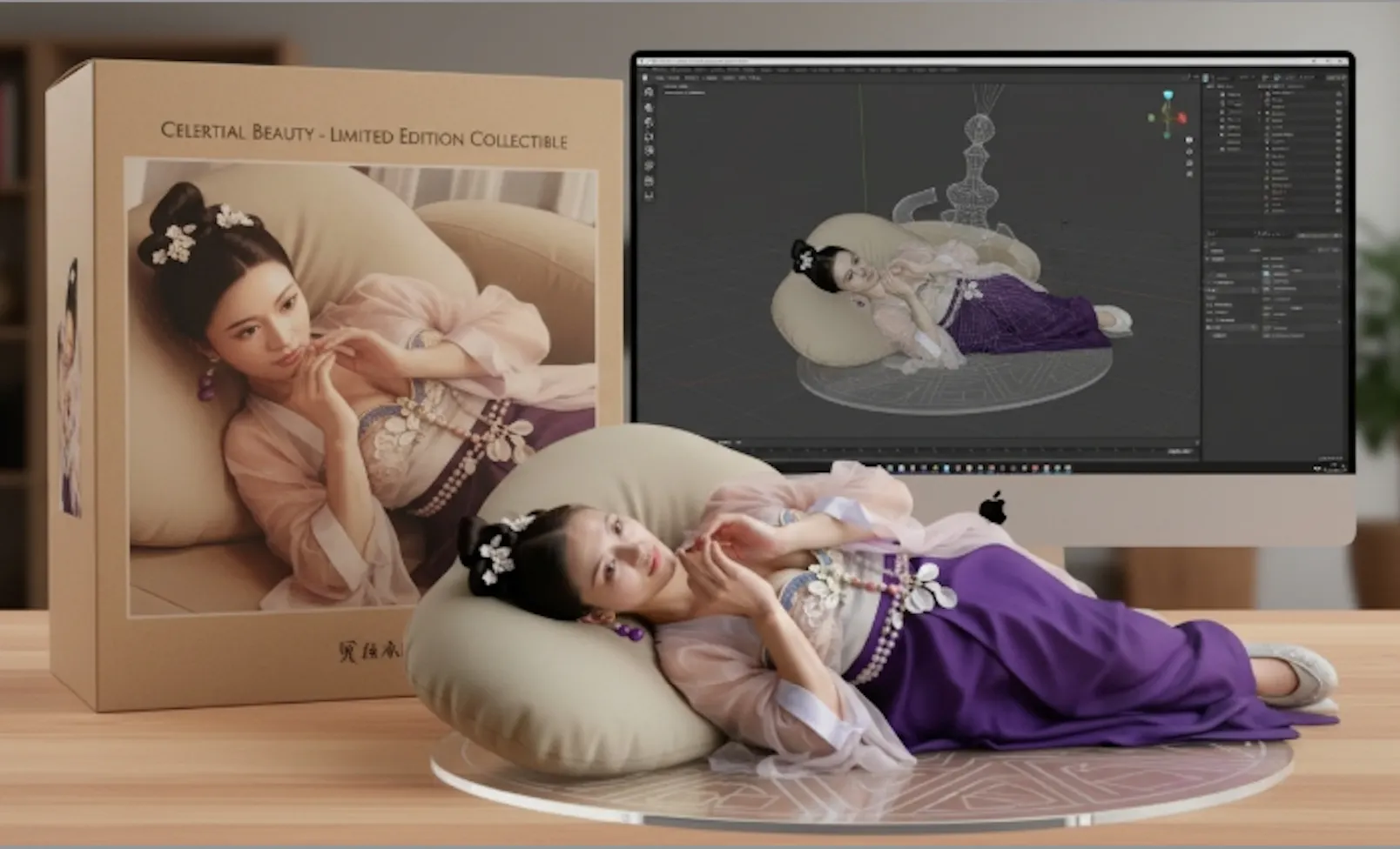 Nano Banana Figure 3D Printing gallery image