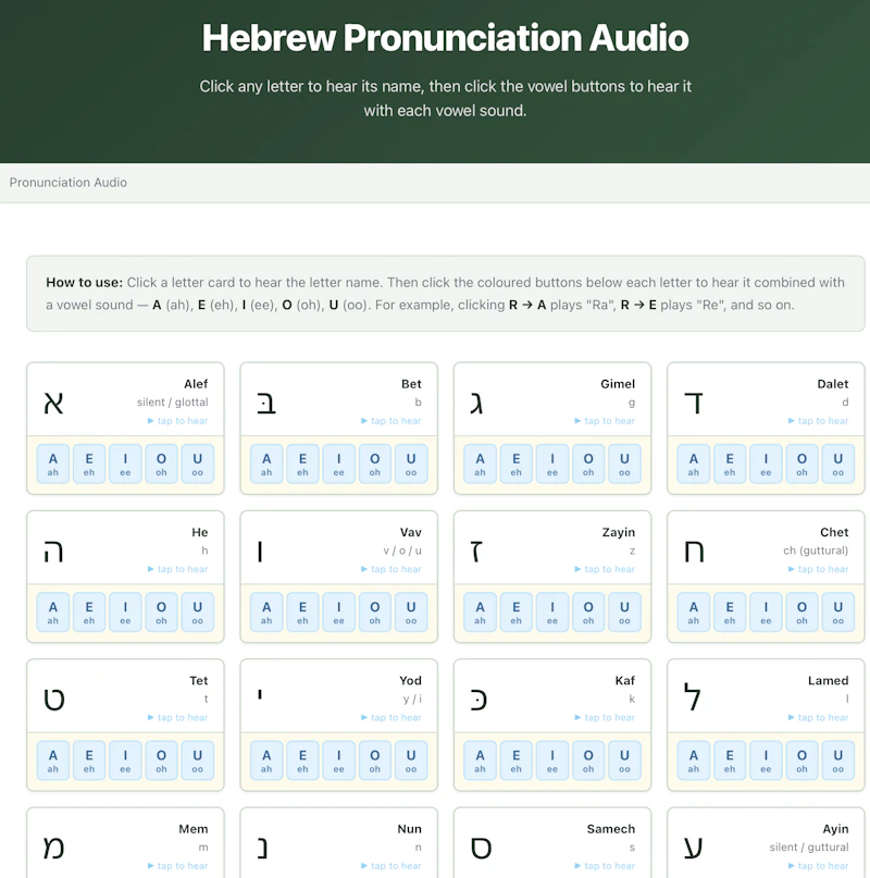 Hebrew Mastery screenshot 2