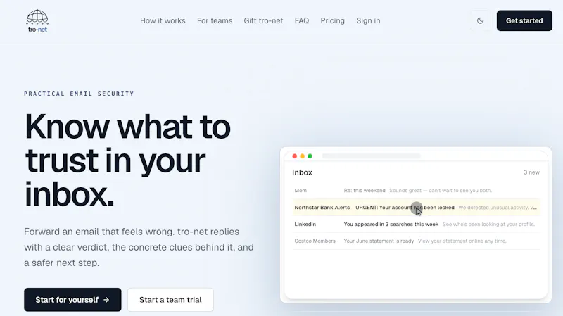 tro-net screenshot 1