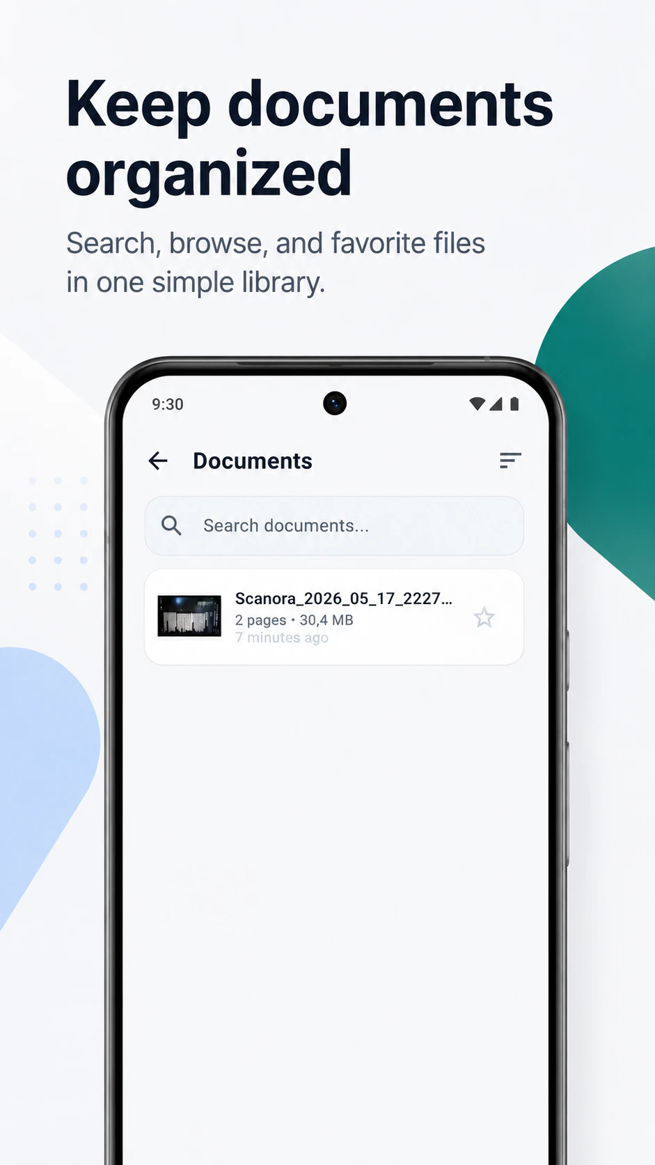 Scanora: PDF Scanner & Reader screenshot 3