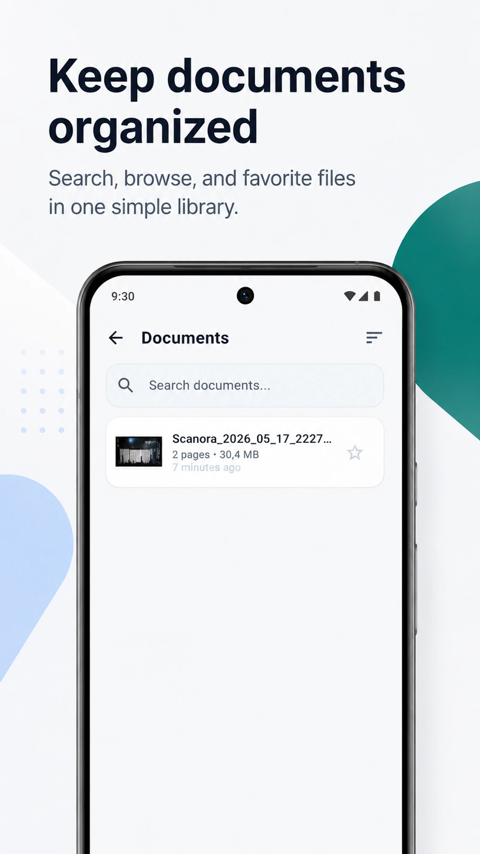 Scanora: PDF Scanner & Reader screenshot 3