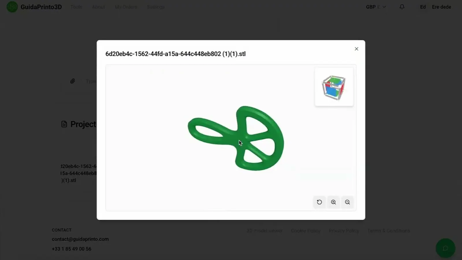 Guidaprinto3D-Print 3D objects locally screenshot 1 (video preview)