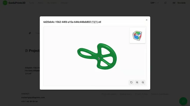 Guidaprinto3D-Print 3D objects locally screenshot 1 (video preview)
