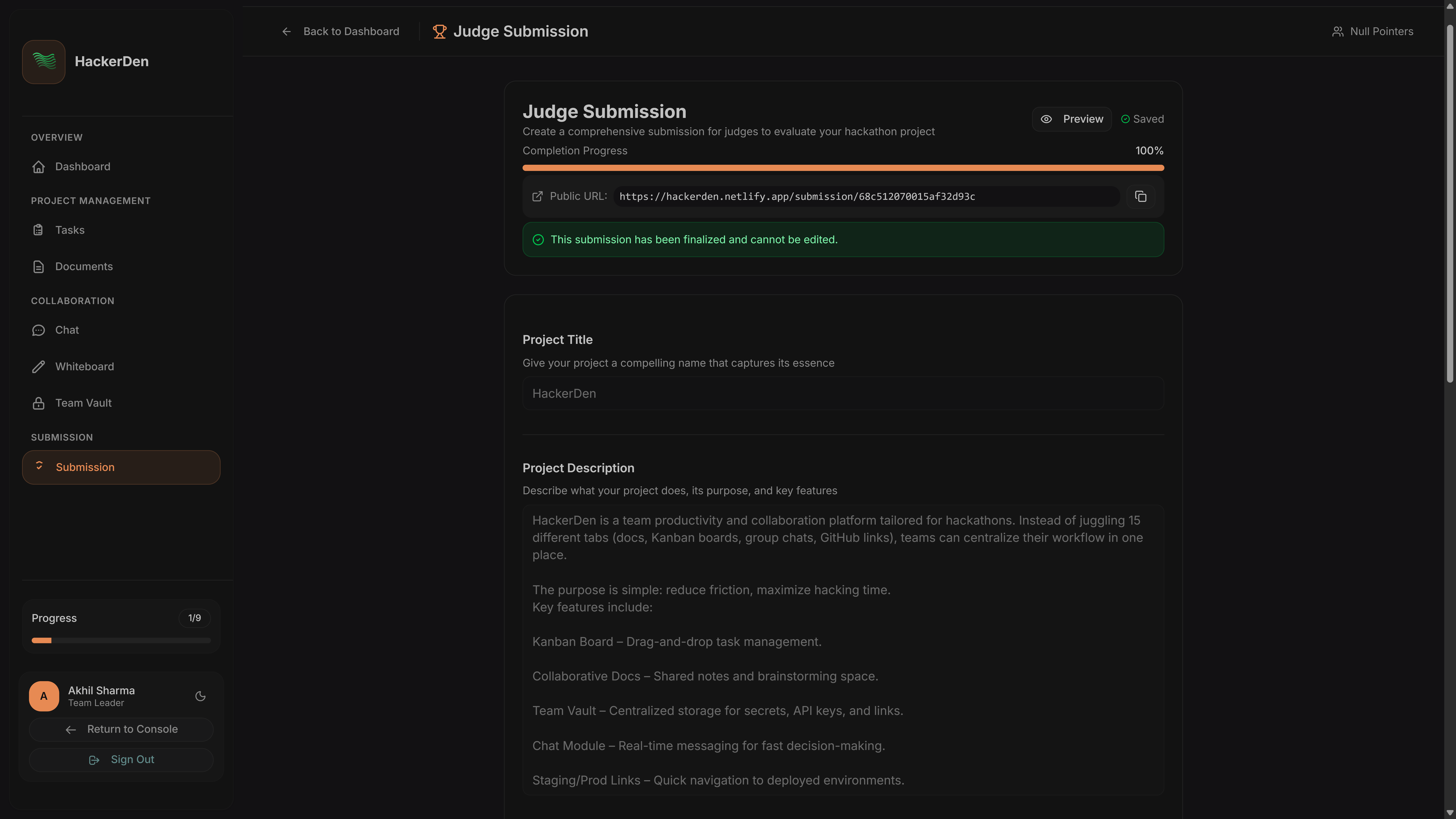 hackerDen gallery image