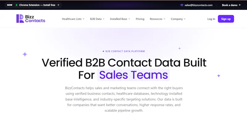BizzContacts screenshot 1