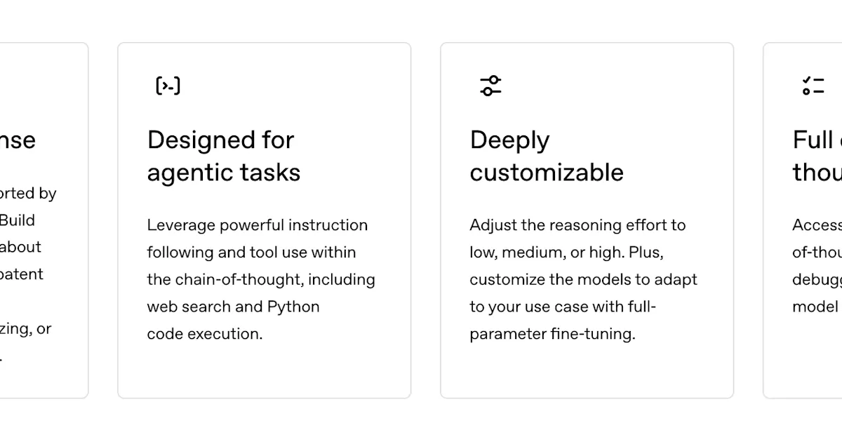 OpenAI Open Models