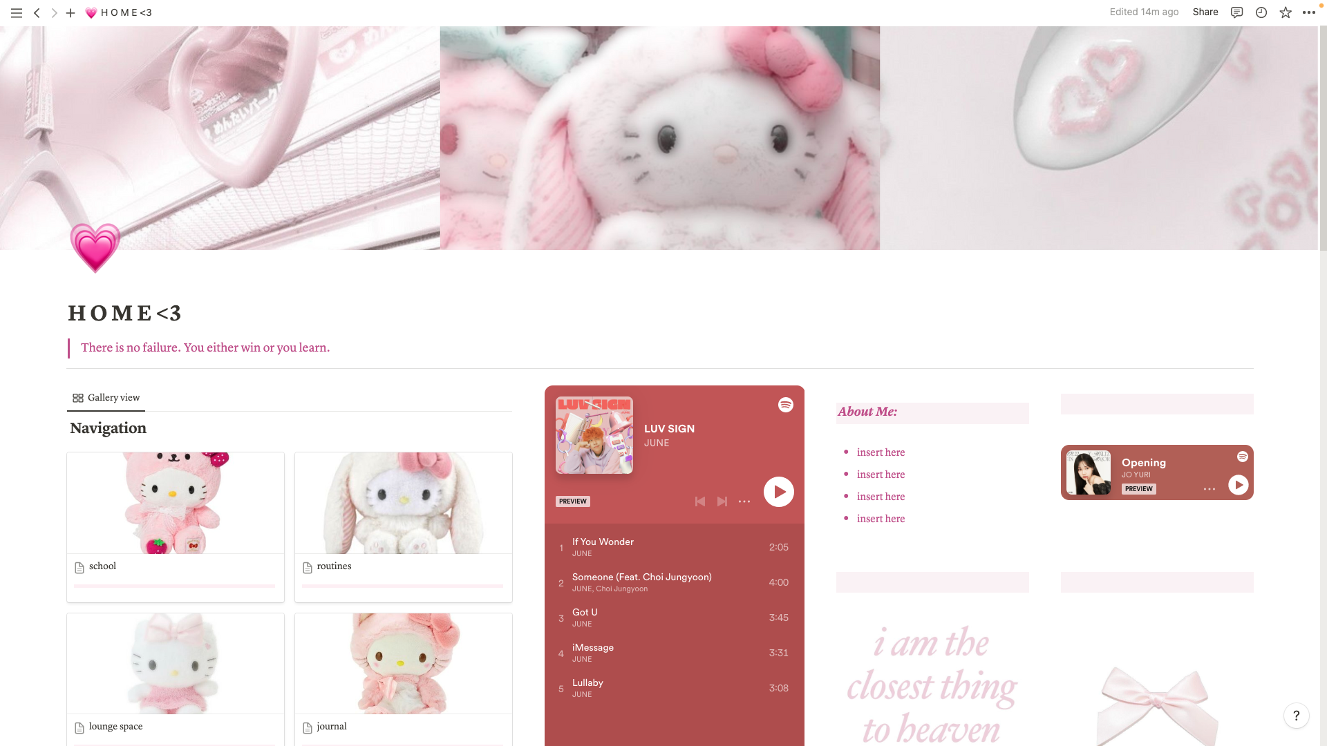 Mídia 3 de Hello Kitty Life Planner - Hello Kitty Noção modelo