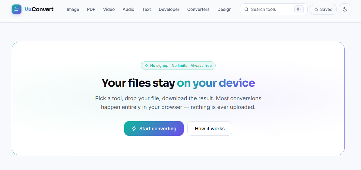 VuConvert gallery image