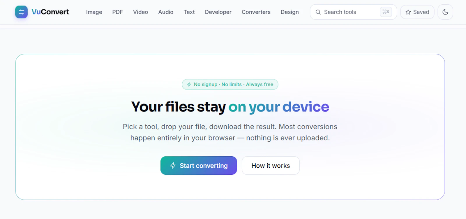 VuConvert screenshot 3