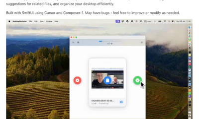 MacOS Desktop Declutter