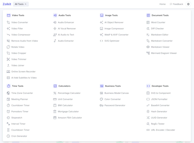 Zolkit.com screenshot 1