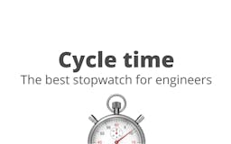 Cycle time: industrial stopwatch media 1