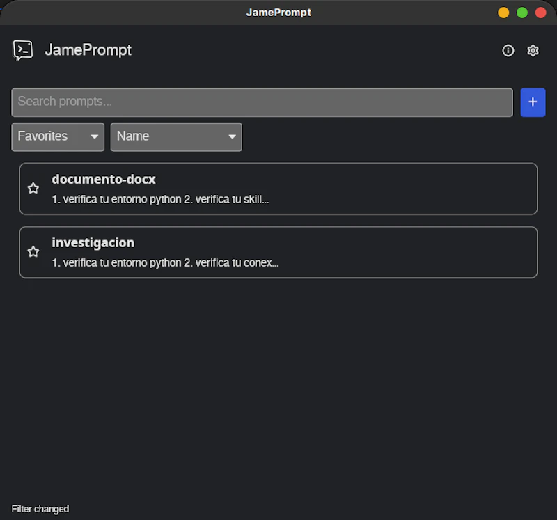 JamePrompt screenshot 7