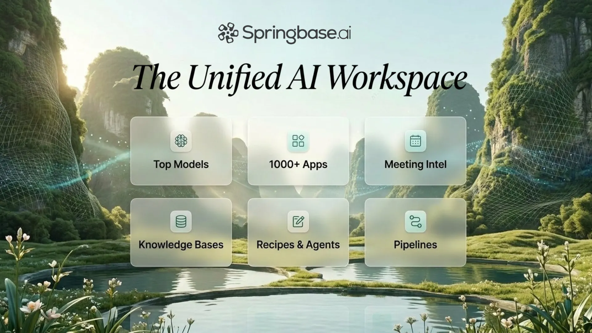 Springbase.ai 제품 배너