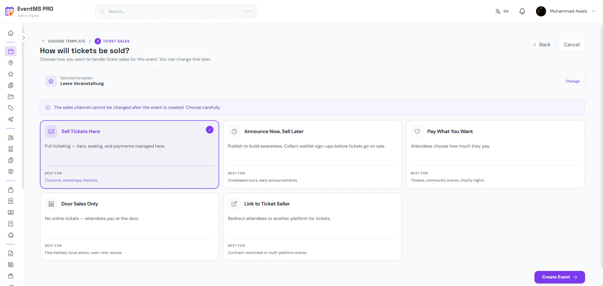 EventMS Pro gallery image