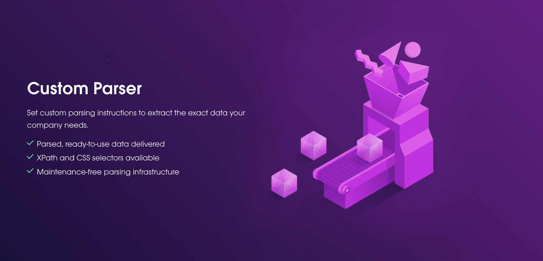 Parser personalizzato media 2